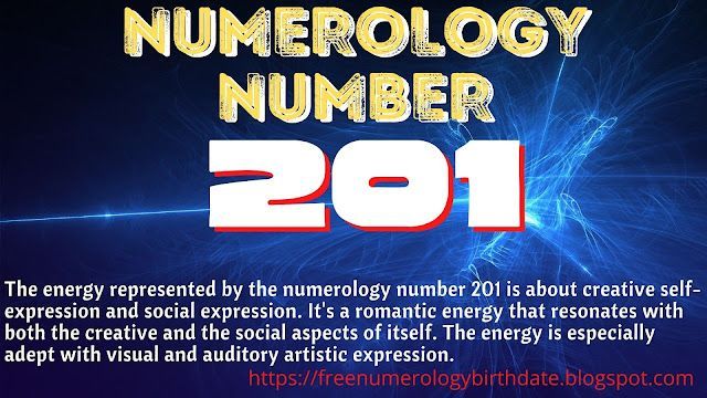 numerologia numero 201