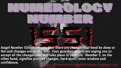 numerologia número 1551