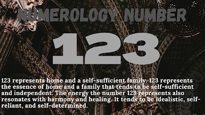 Numerologijos numeris-123