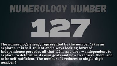 Numerologie-Nummer-127
