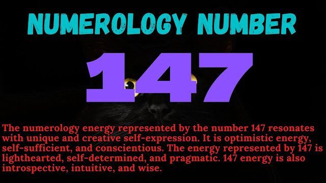 Numerologijos numeris-147
