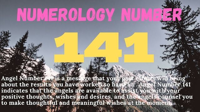 Numerologie-Nummer-141