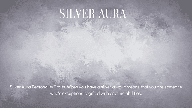 Zilver-aura