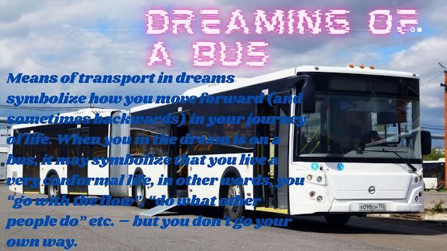 يحلم بالحافلة