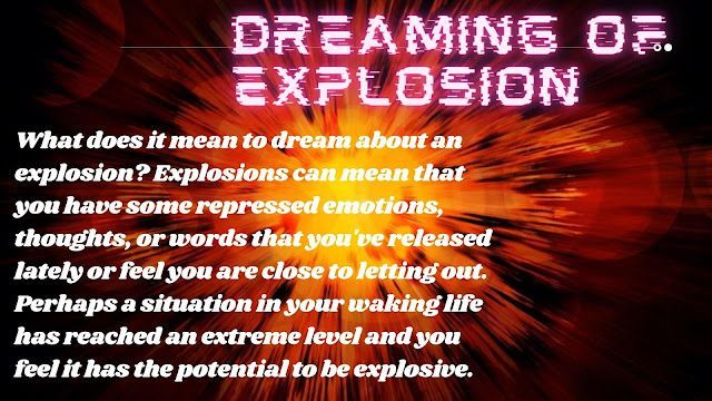 Sogno di esplosione