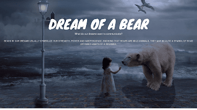 sonhar com um urso