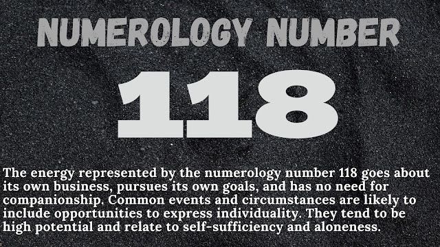 Numerológia-číslo-118