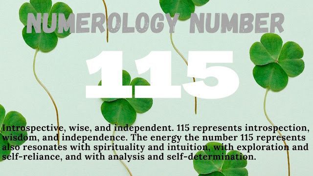 Нумерология-число-115