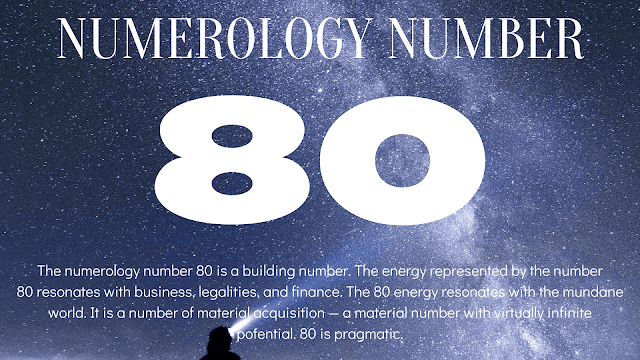 numerologinen numero-80