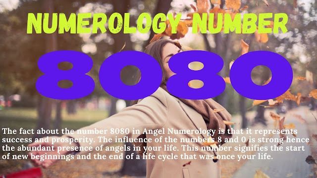 Numerologie-Nummer-8080