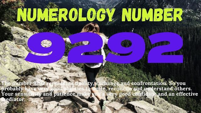 Numerologi-nummer-9292