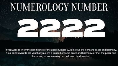 numerologinen numero-2222