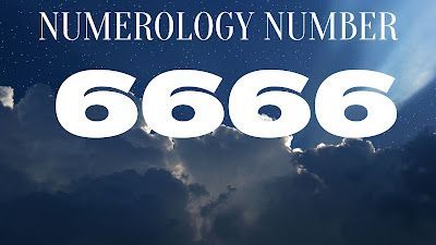 Numerologie-Nummer-6666