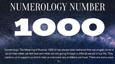 numerologinen numero-1000