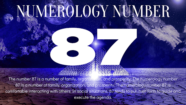 numerologické číslo-87