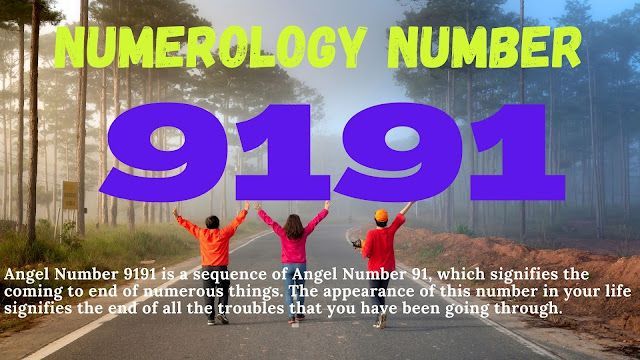 Numerologické číslo-9191