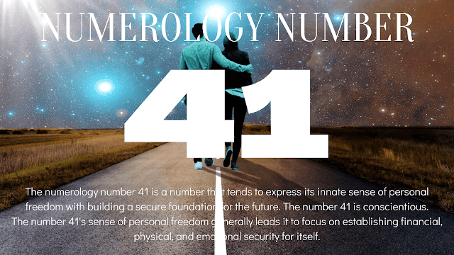 Numerologie-Nummer-41