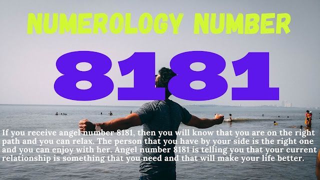Numerologie-Nummer-8181
