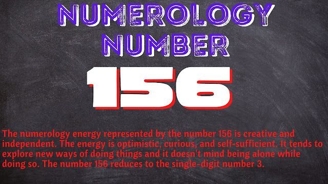нумерология-число-156