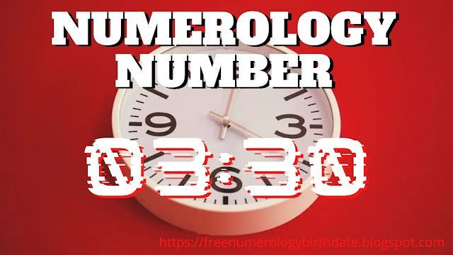 Numerologia Numero 03.30