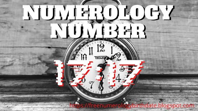 Numero de numerologia 17.17